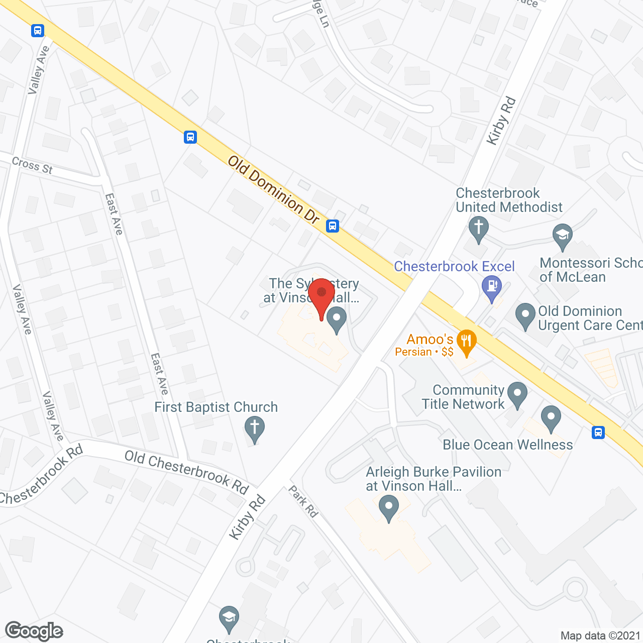 The Sylvestery at Vinson Hall in google map