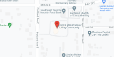 King's Manor Senior Living Community in google map