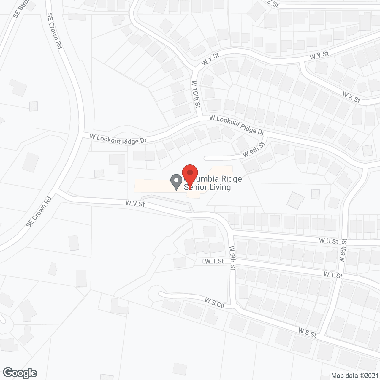 Arcadia at Lookout Ridge Senior Living in google map