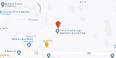 Cedarview Place in google map