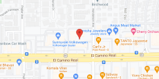 Belmont Village Sunnyvale in google map