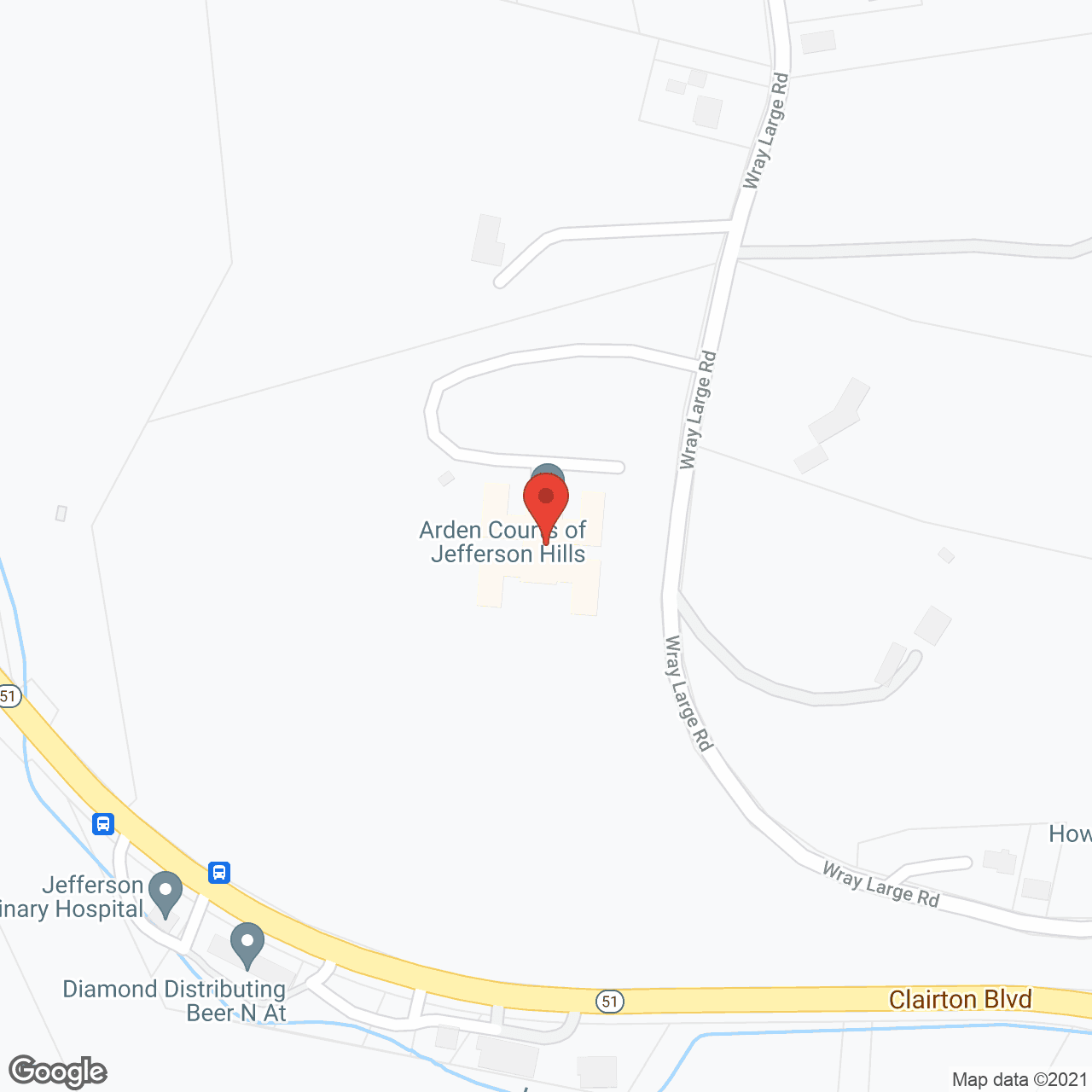 Arden Courts Jefferson Hills, A Memory Care Community in google map