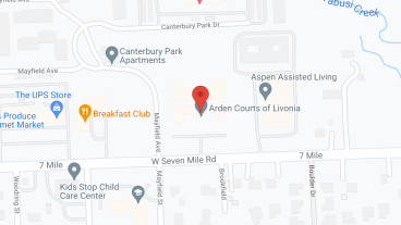 Arden Courts Livonia, A Memory Care Community in google map