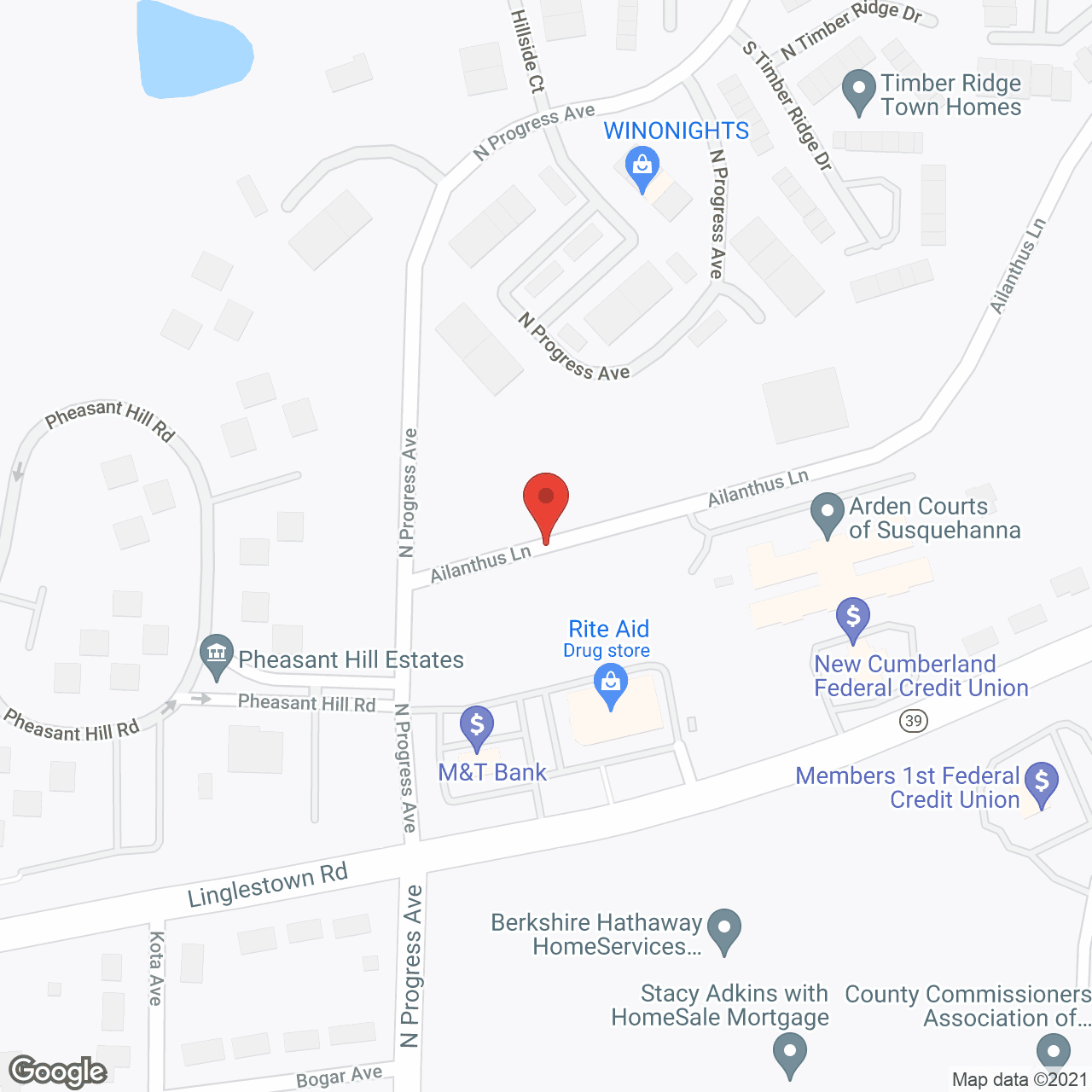 Arden Courts Susquehanna, A Memory Care Community in google map