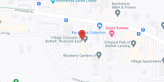 Riverside East Retirement in google map