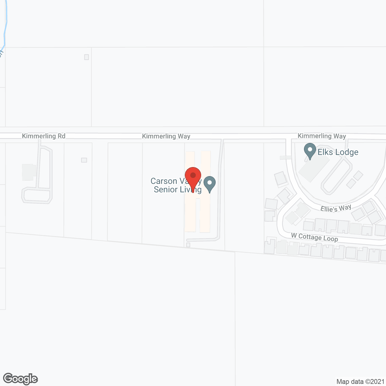 Carson Valley Senior Living in google map