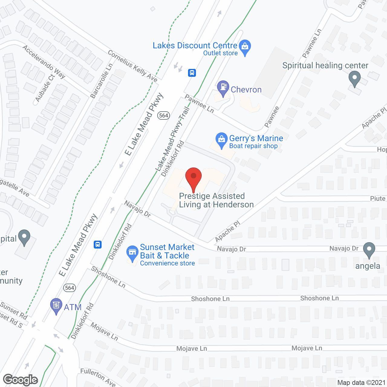 Parkway Assisted Living and Memory Care in google map