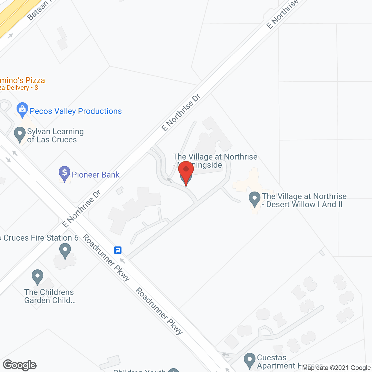 Northrise in google map