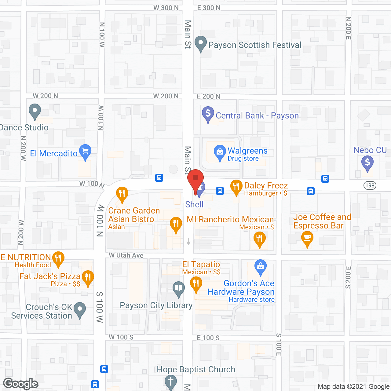 Mountain View Nursing & Rehab in google map