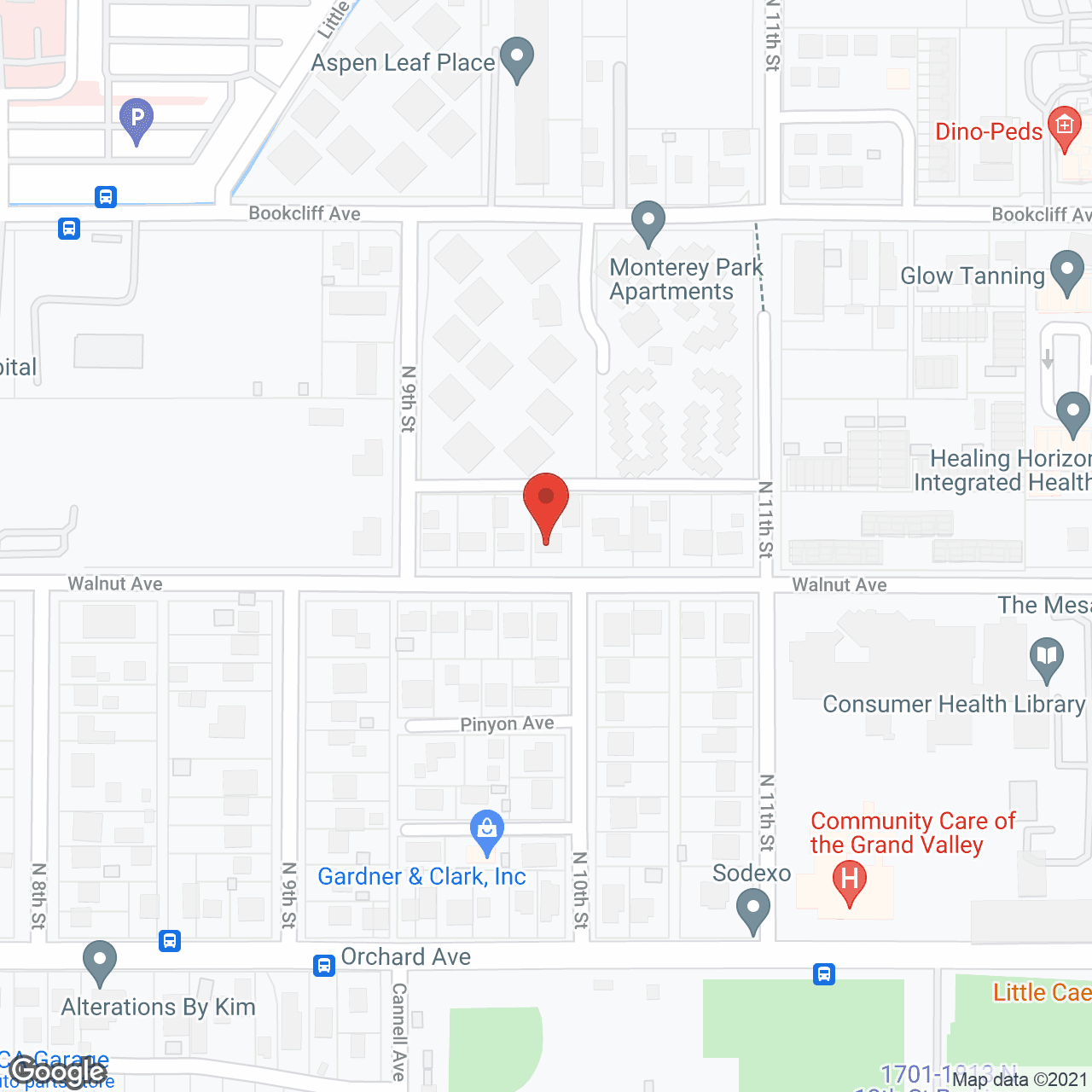 Crest Ridge Memory Care in google map