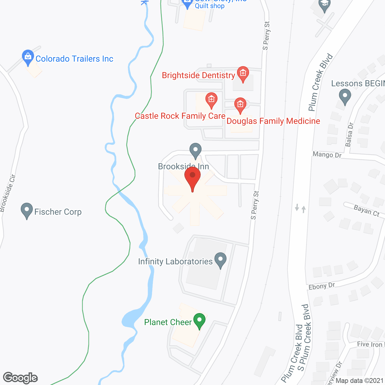 Brookside Inn Skilled Nursing & Rehab in google map