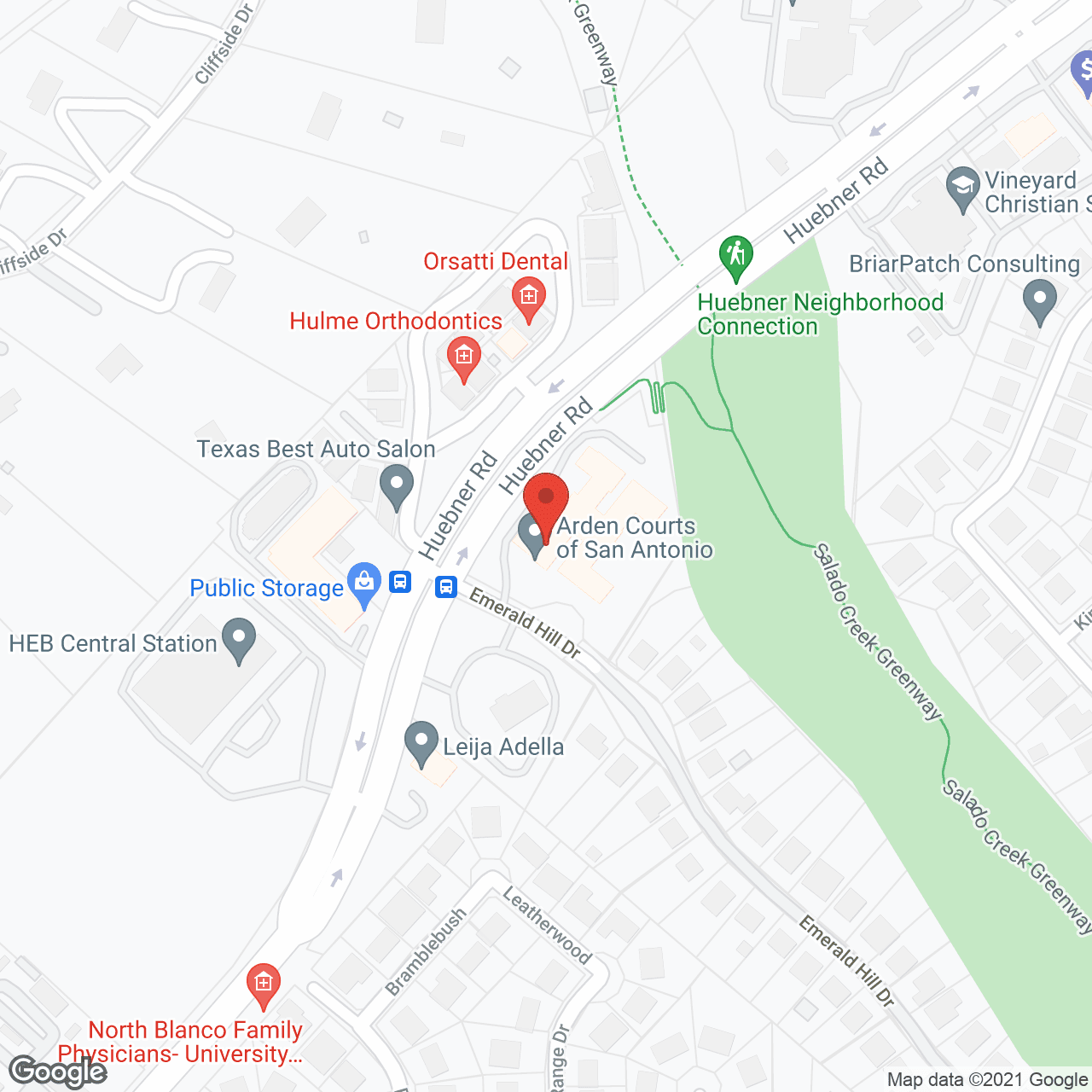 Arden Courts San Antonio, A Memory Care Community in google map