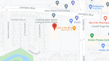 The Reserve at First Colony in google map