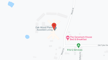 Oak Wood Place Assisted Living in google map