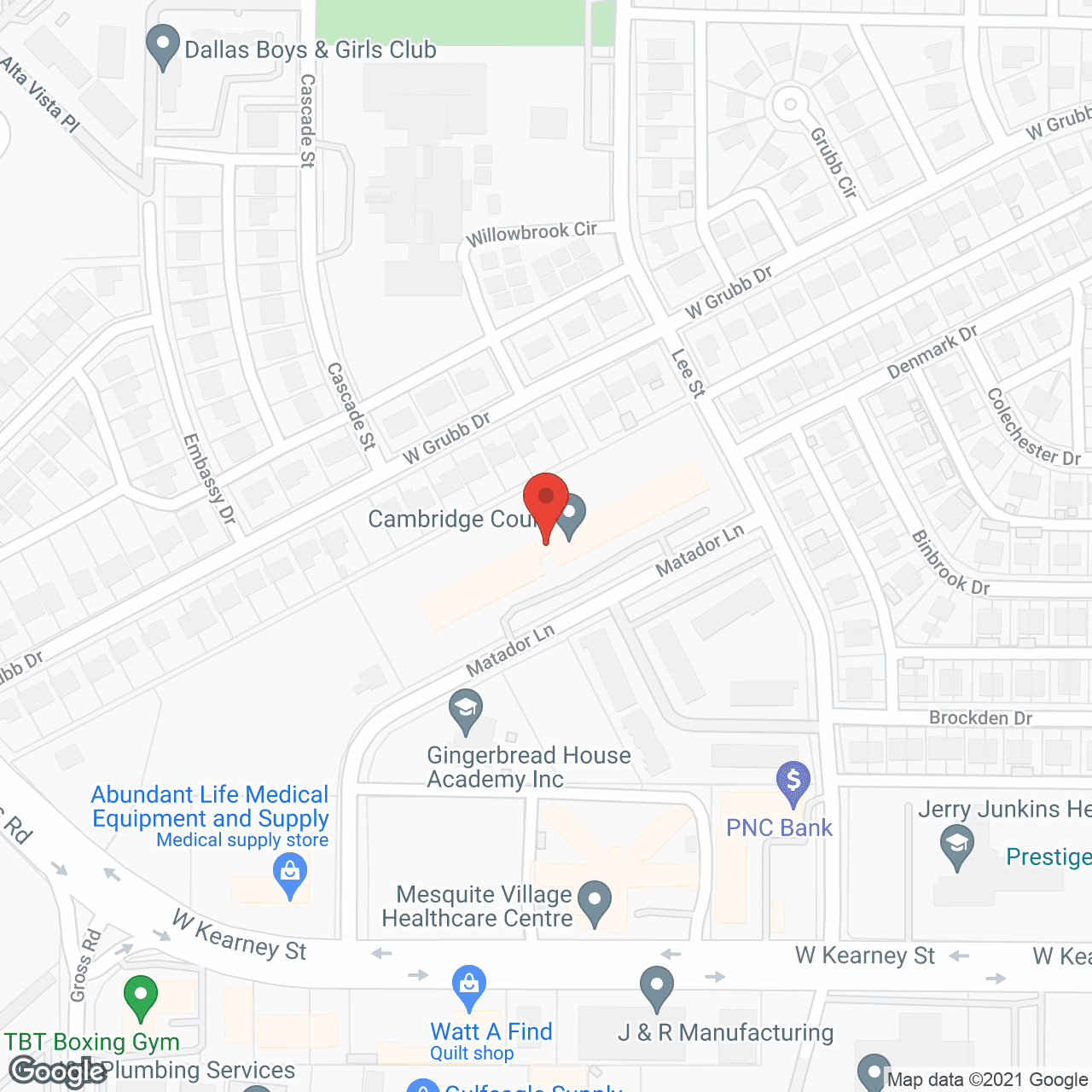 Cambridge Court Senior Living and Memory Care in google map