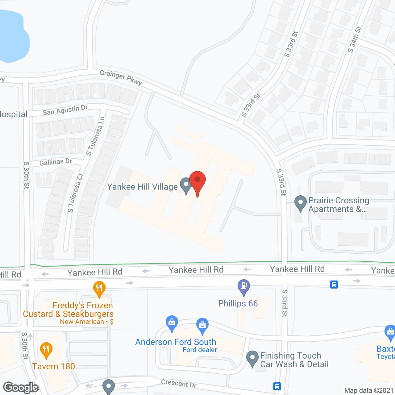 Clark Jeary Retirement Community in google map