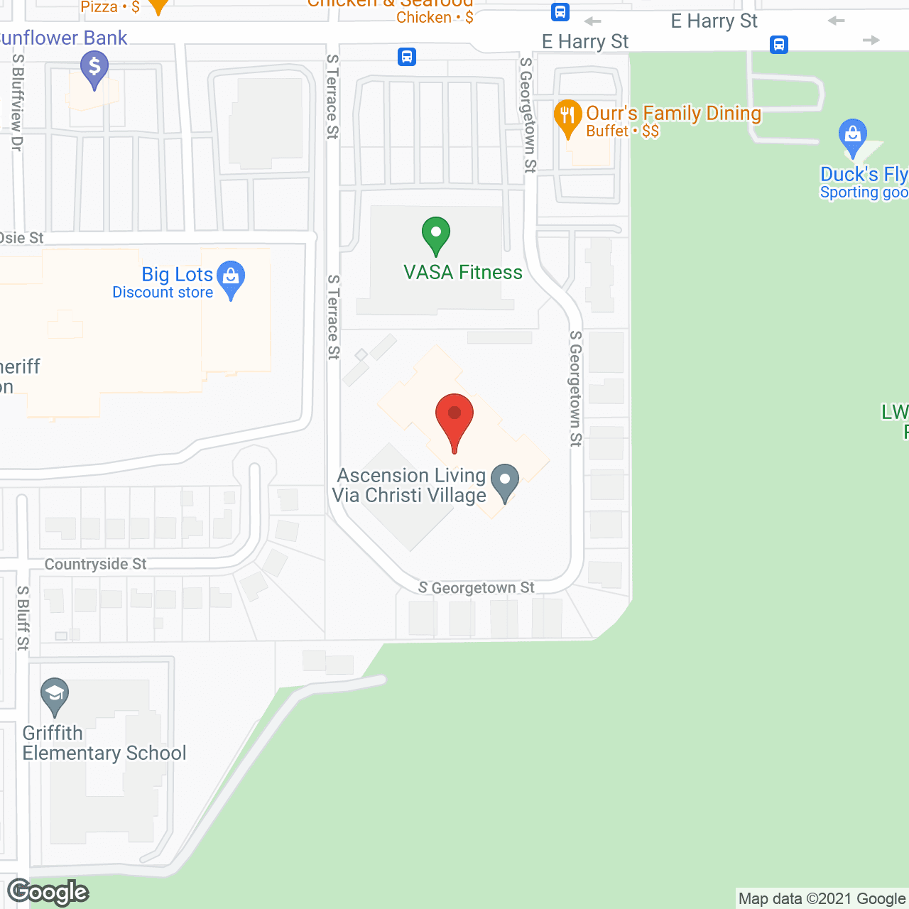 Georgetown by Axiom in google map