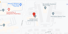 Lamar at Town Center in google map