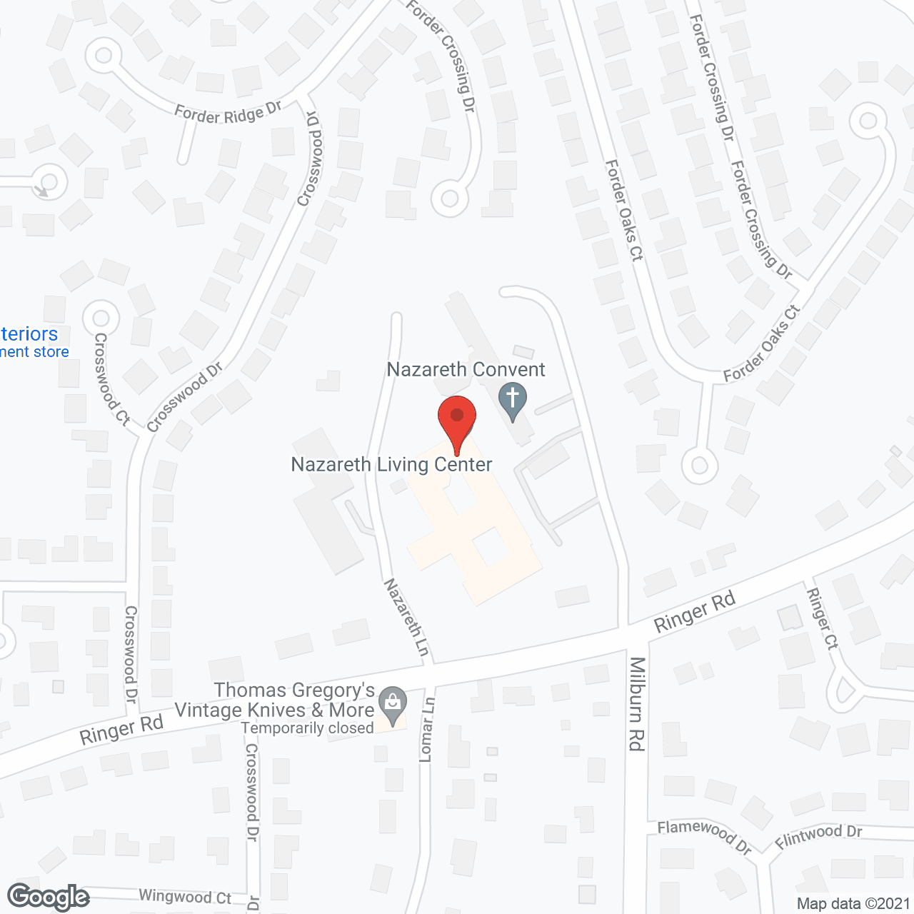 Nazareth Living Center in google map