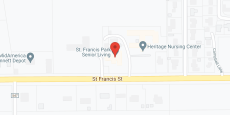 St Francis Park in google map