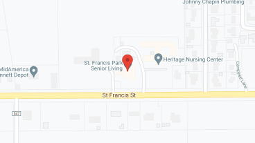 St Francis Park in google map