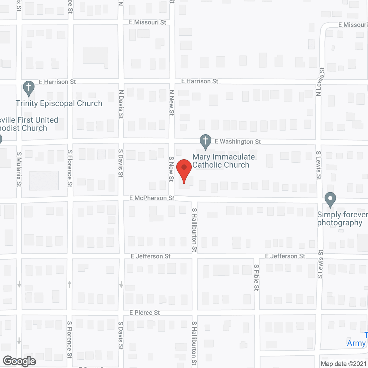 Shiloh Shelah RCF Home in google map