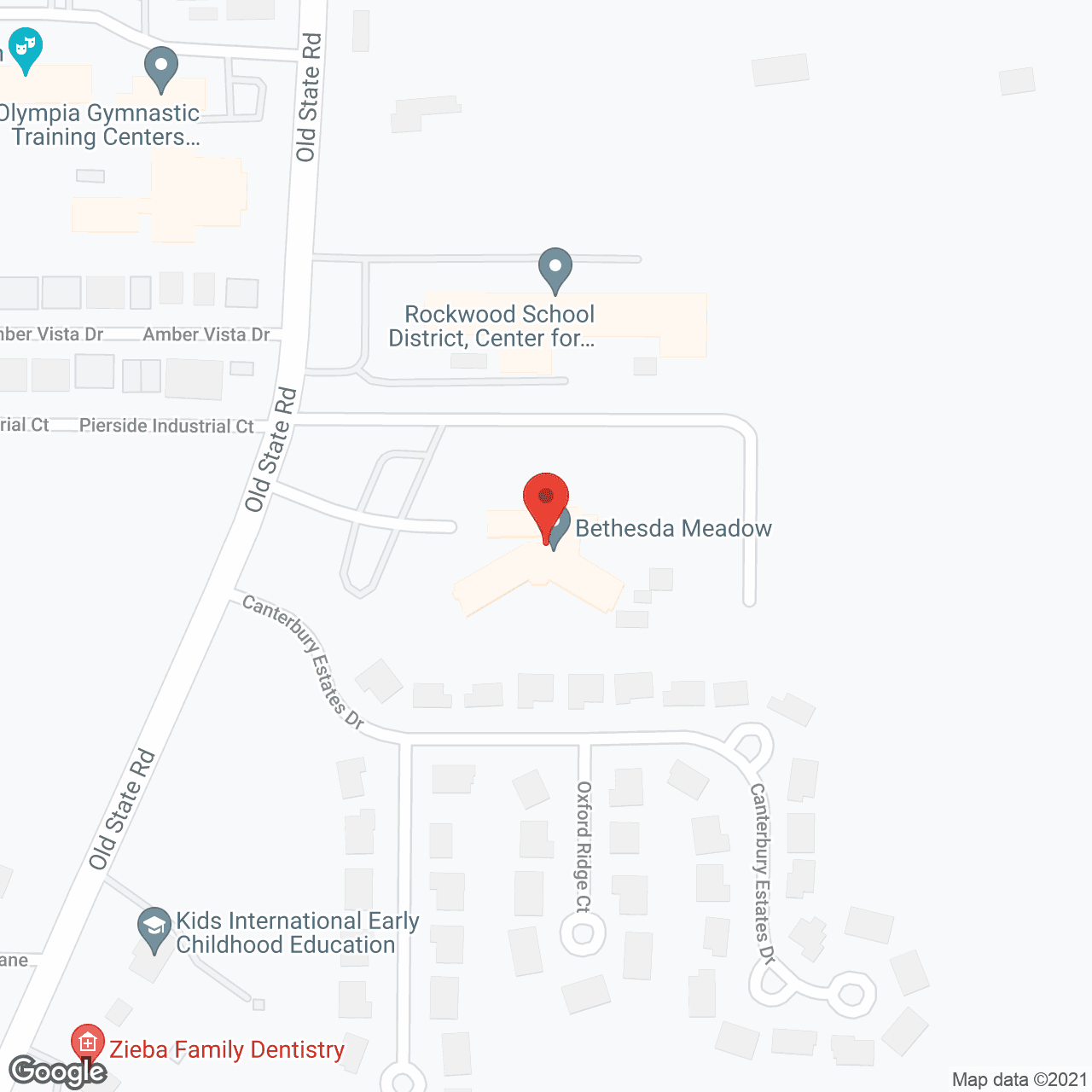 Ellisville Rehabiliation and Nursing in google map