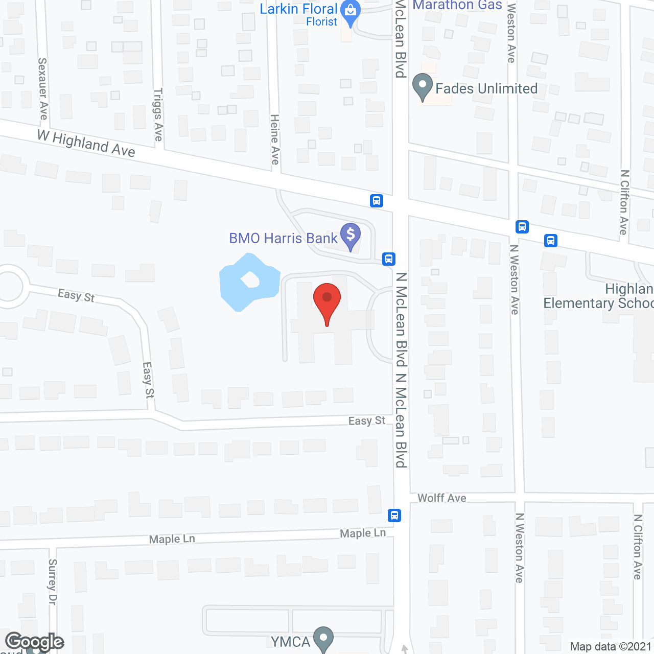 Aperion Care Elgin in google map