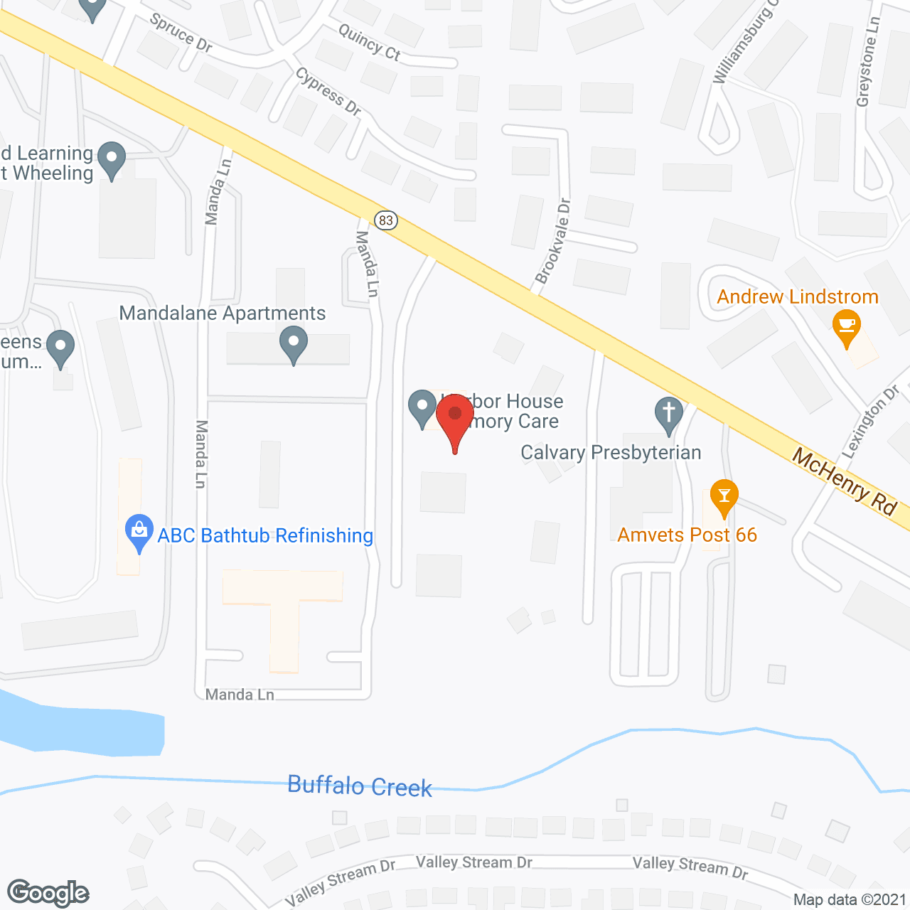 Harbor House Memory Care in google map