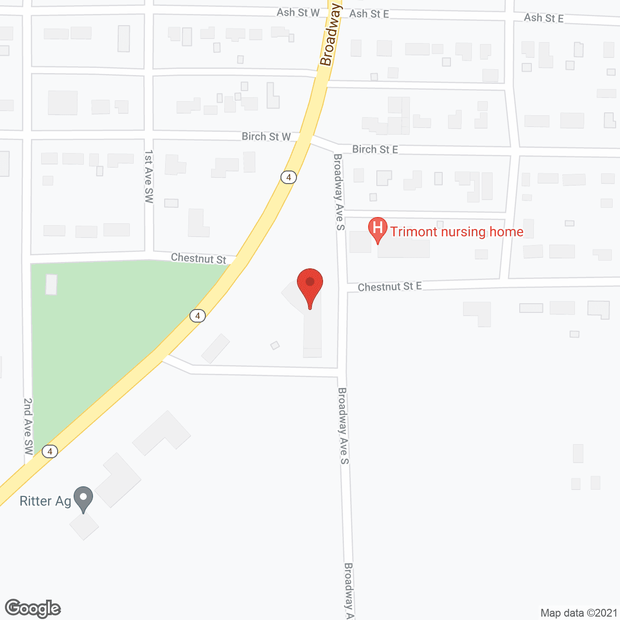 Seasons Healthcare in google map