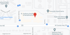 St Anthony Health Center in google map