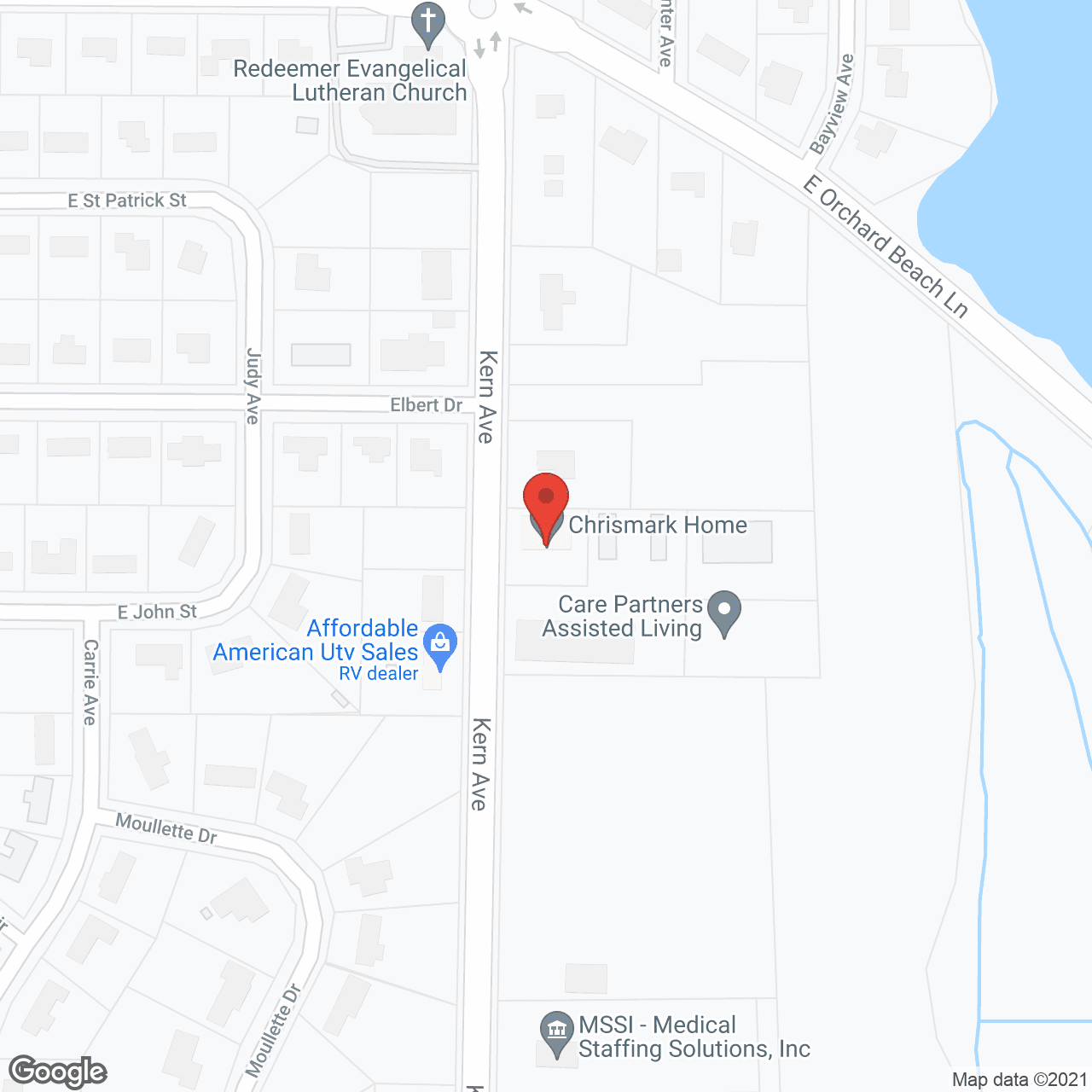 VitaCare Living Rice Lake in google map