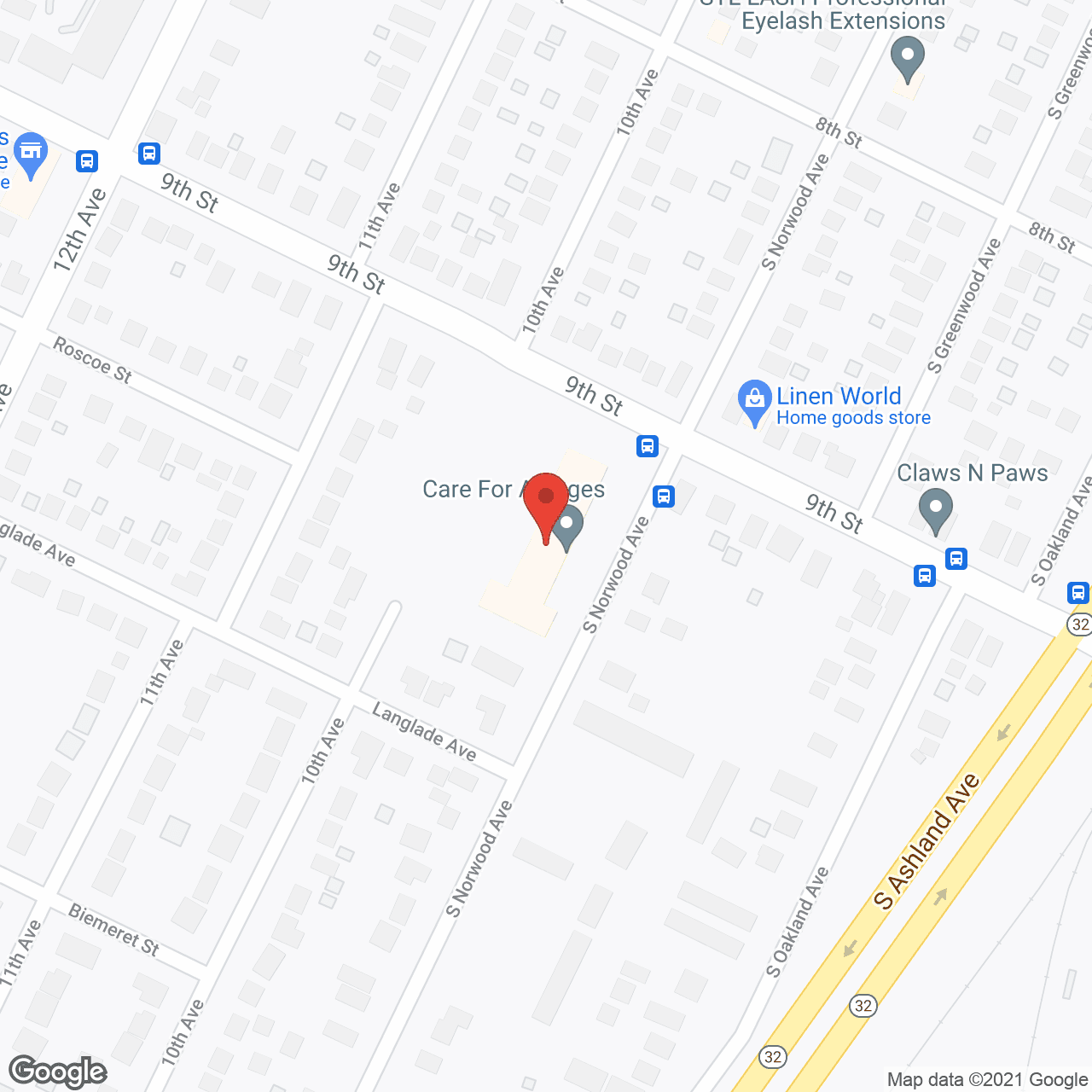 CFAA Inc in google map