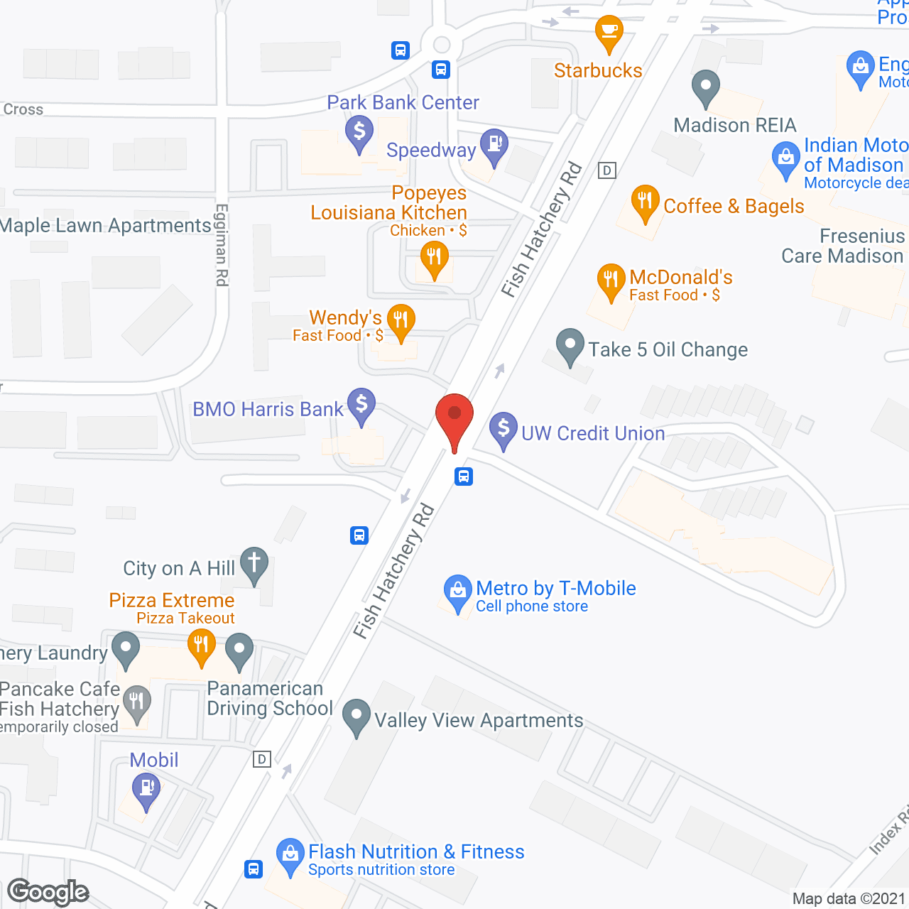 Pepperwood Senior Living and Memory Care at Madison in google map