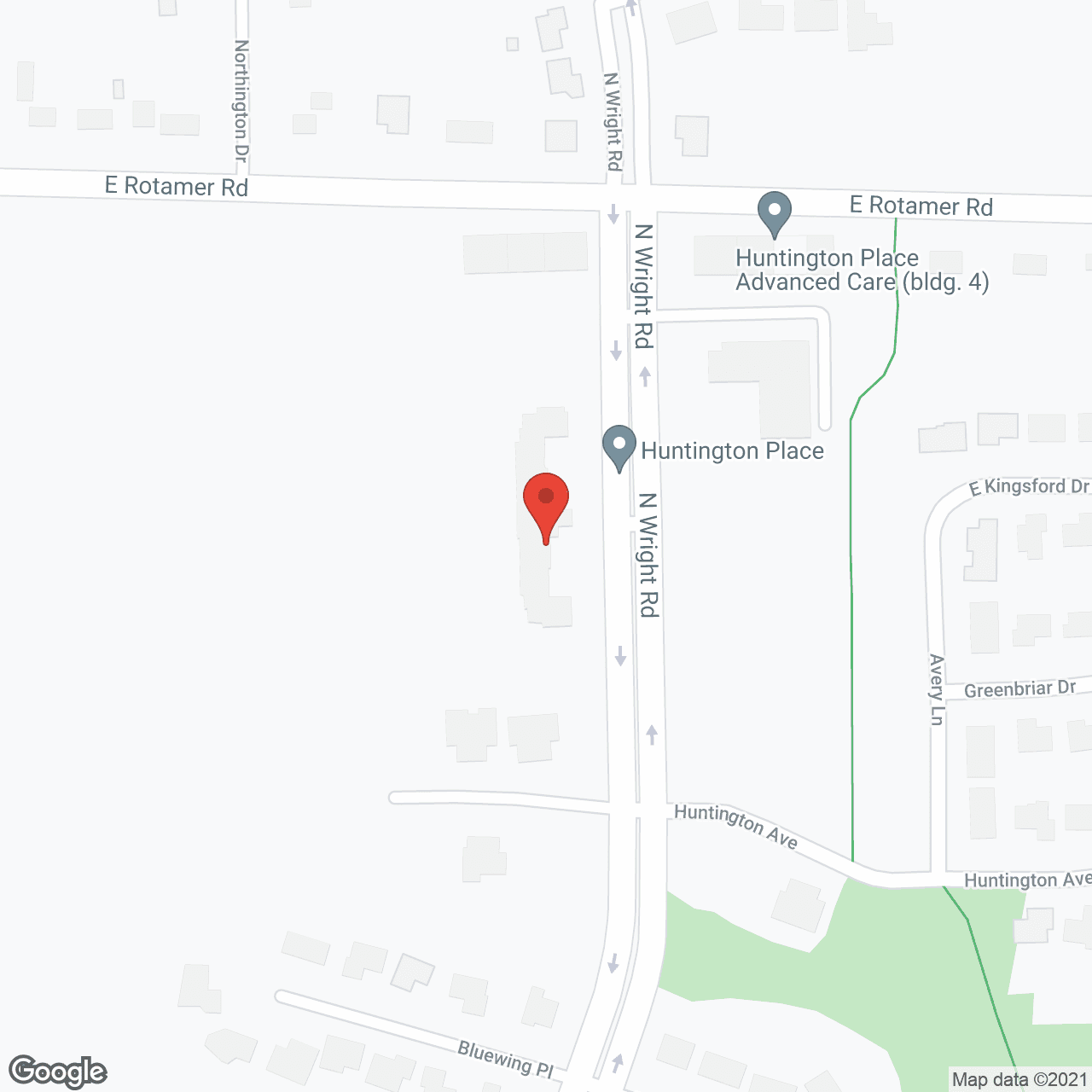 Huntington Place A Ciel Senior Living Community in google map