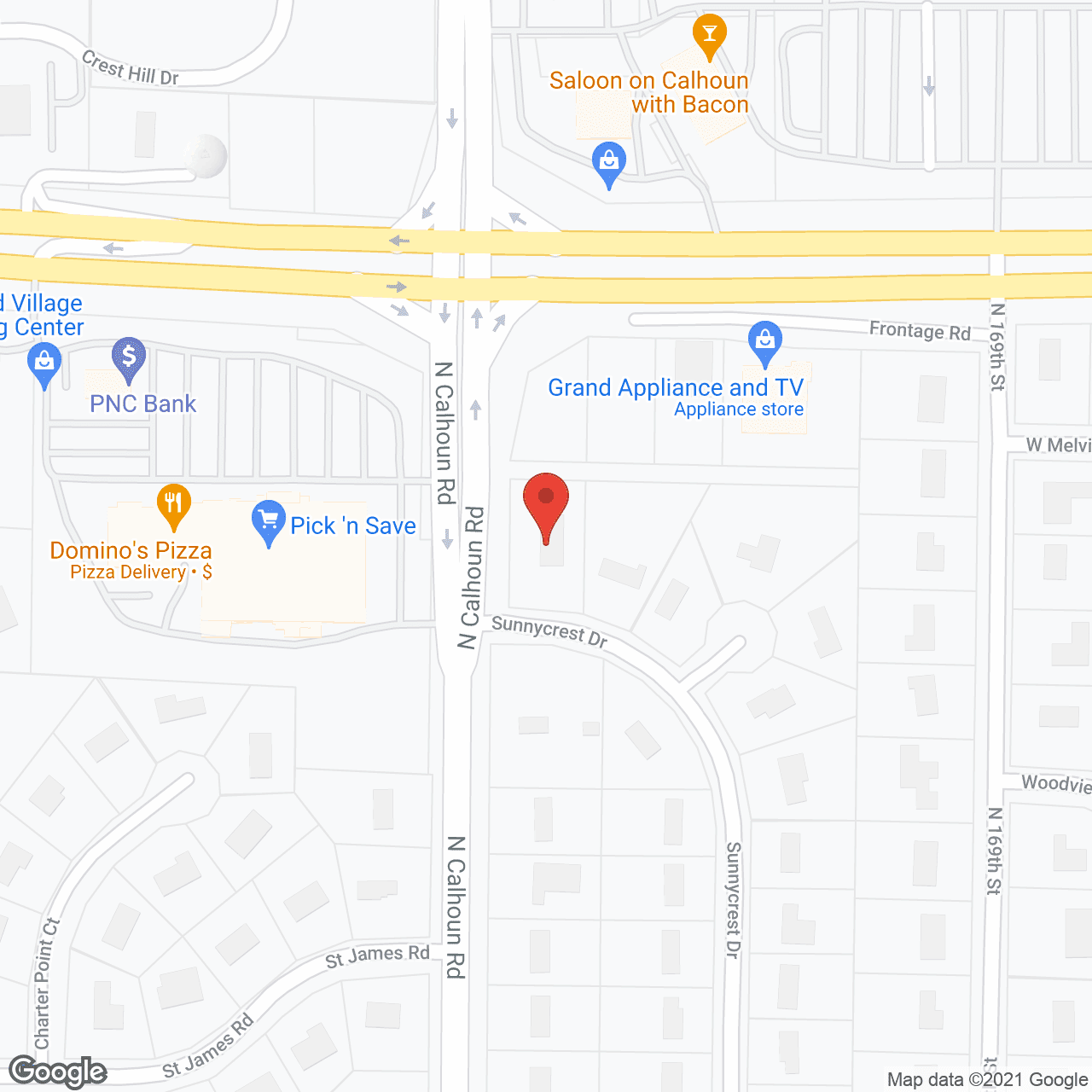 Fairview Senior Homes in google map