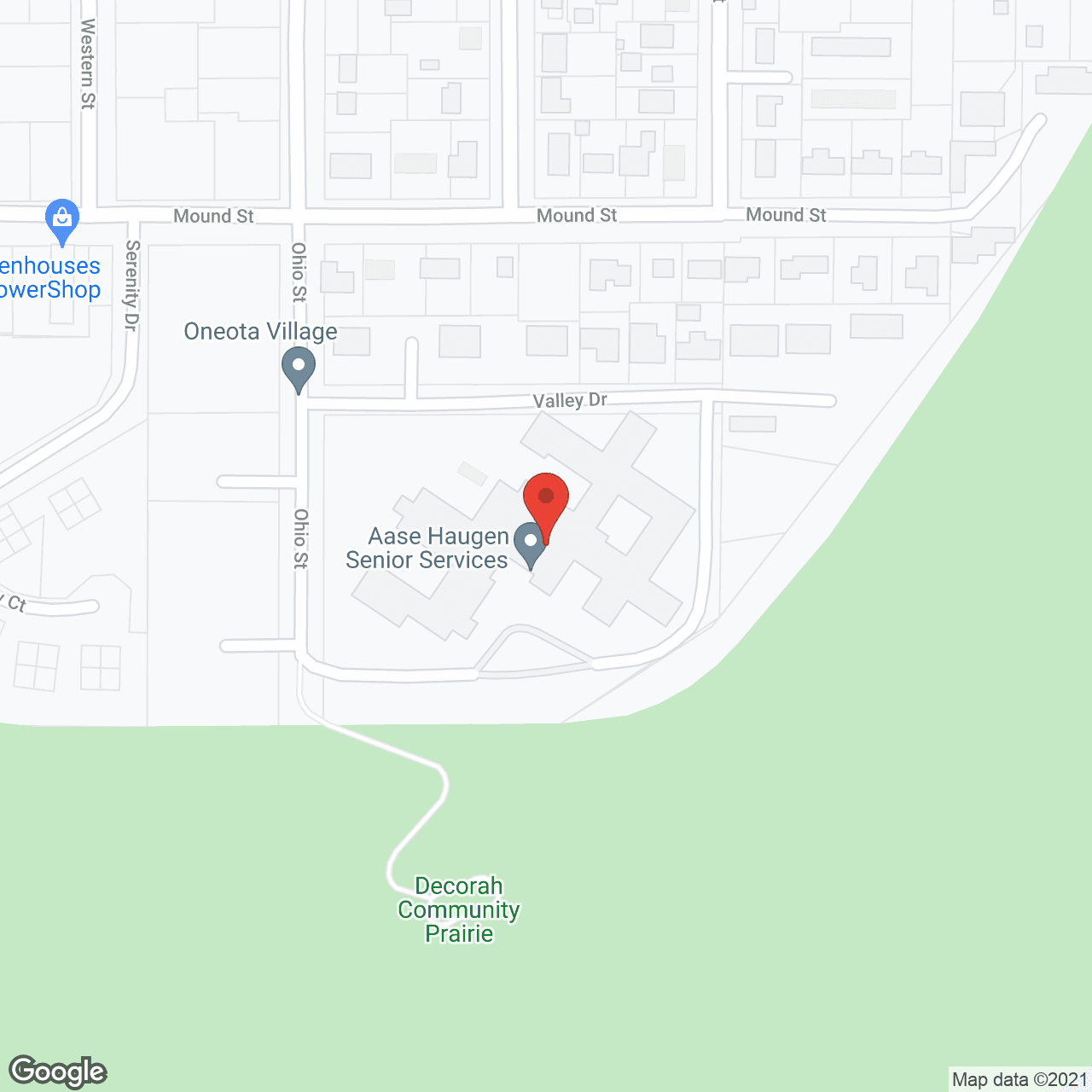 Aase Haugen Homes Inc in google map