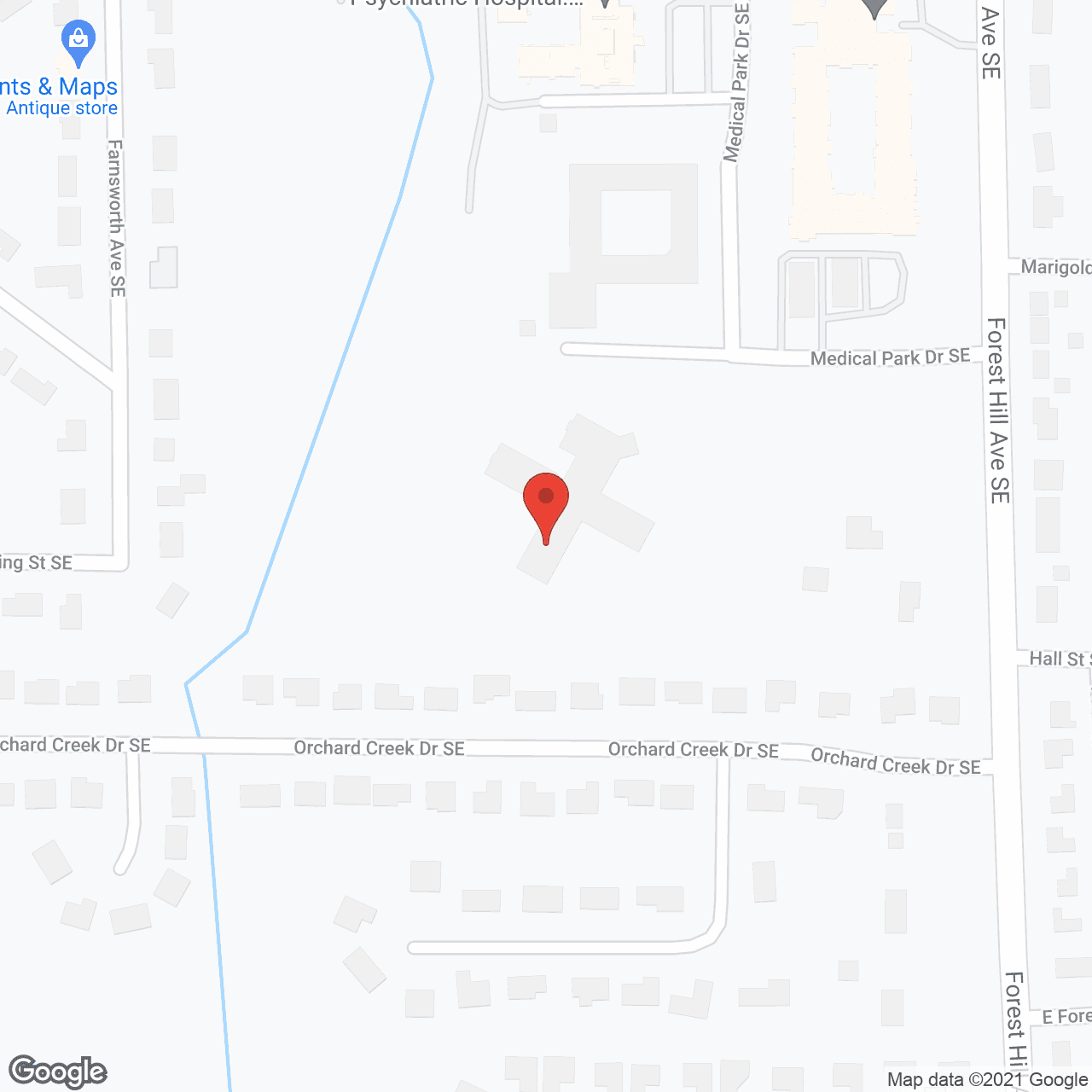 Heather Hills Care Ctr in google map
