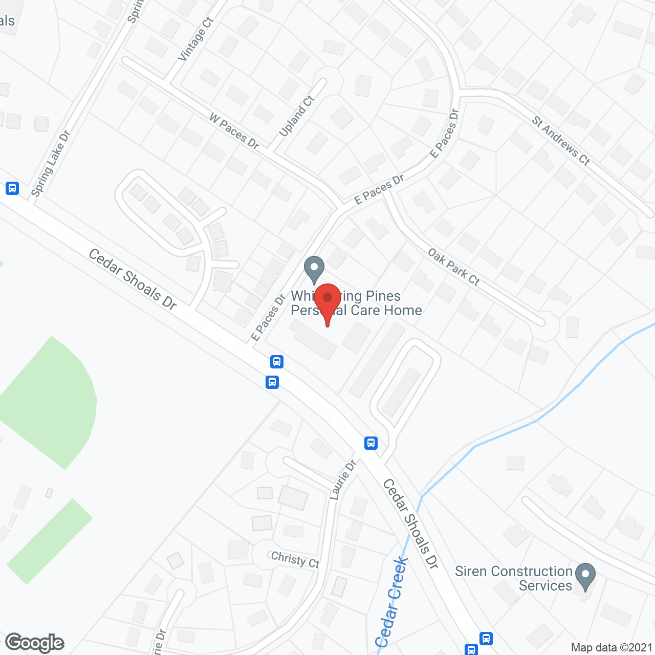 Whispering Pines Senior Living in google map