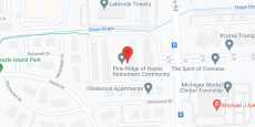 The Pines Senior Living in google map