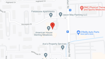 American House Sterling Meadows Senior Living in google map
