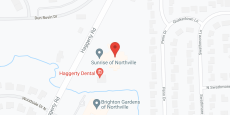 Sunrise of Northville in google map