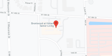 Brentwood at Hobart in google map
