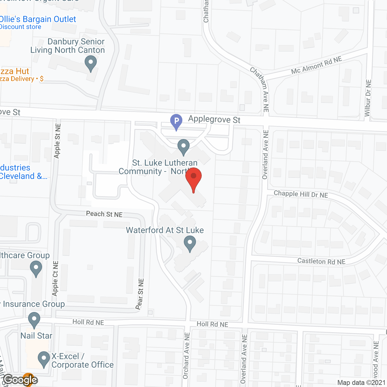 St Luke Lutheran Community North Canton in google map