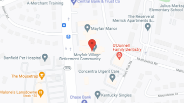 Mayfair Village Retirement Community in google map