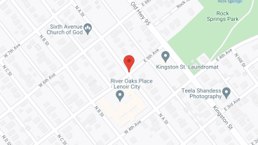 River Oaks Place in google map
