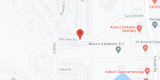 The Neighborhood at Auburn in google map