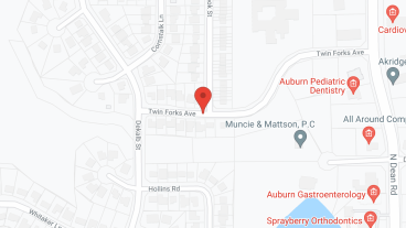 The Neighborhood at Auburn in google map