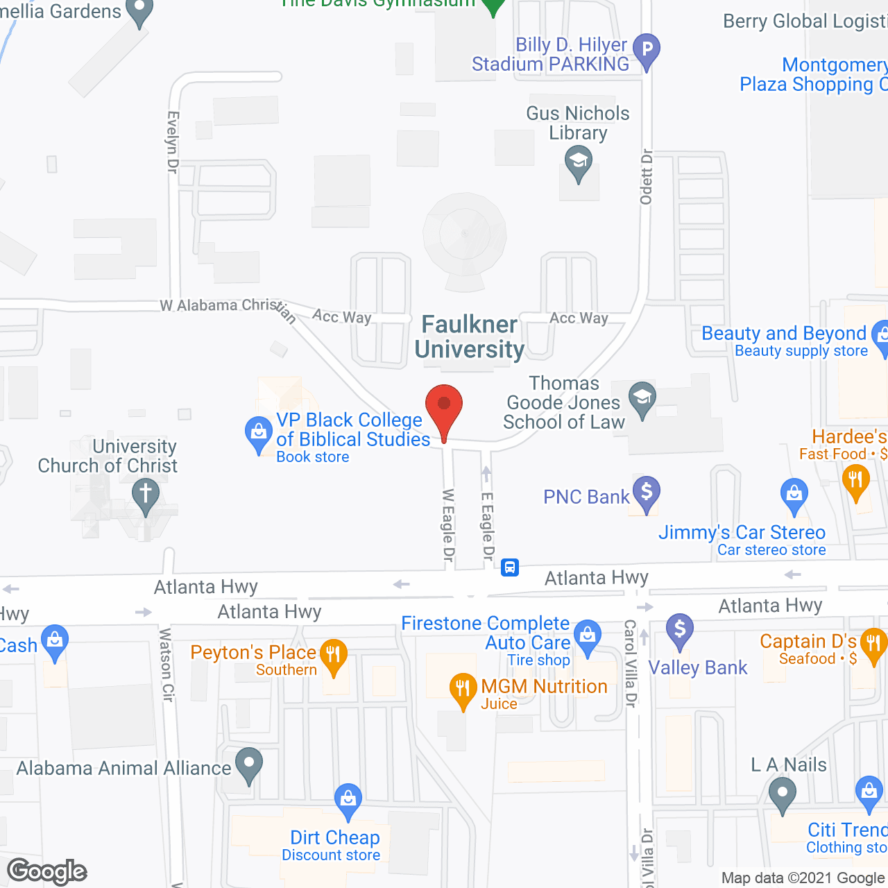 Elizabeth Wright Apartments in google map