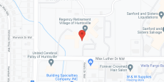 Regency Retirement Village of Huntsville in google map